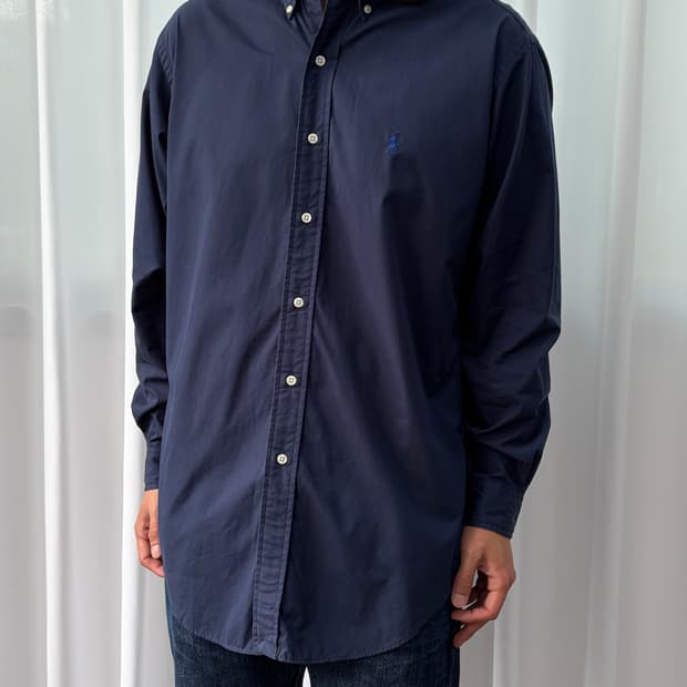 [M-L]폴로 랄프로렌 블레이크 셔츠 navy