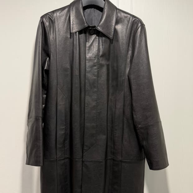 유스 레더 카코트 S (램스킨)