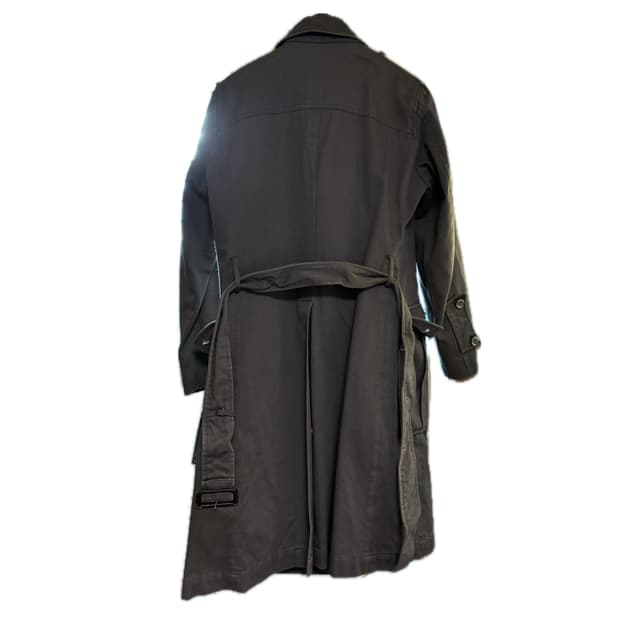 트렌치 롱코트 (카키)