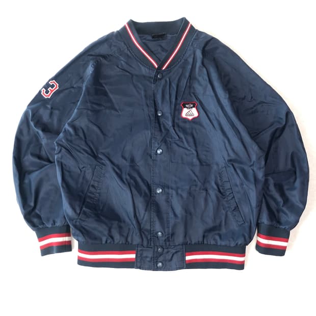 아디다스 빅로고 바시티자켓