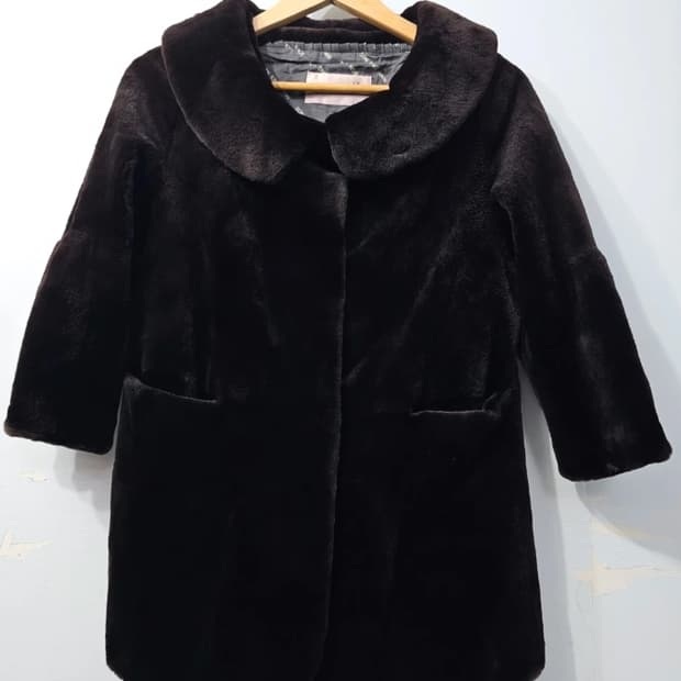 손정완 밍크 모피 코트 55