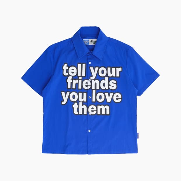 [L] Always Tyfylt Shirt _ Blue