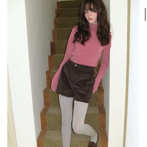 썸웨어버터 코듀로이 반바지 S