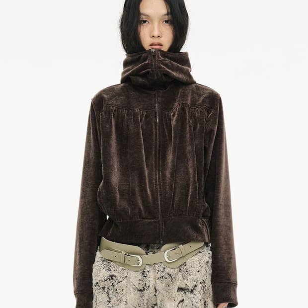 세릭 셔링 집업 팝니다 