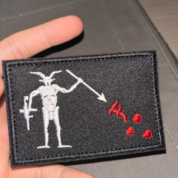 Blackbeard flag 패치