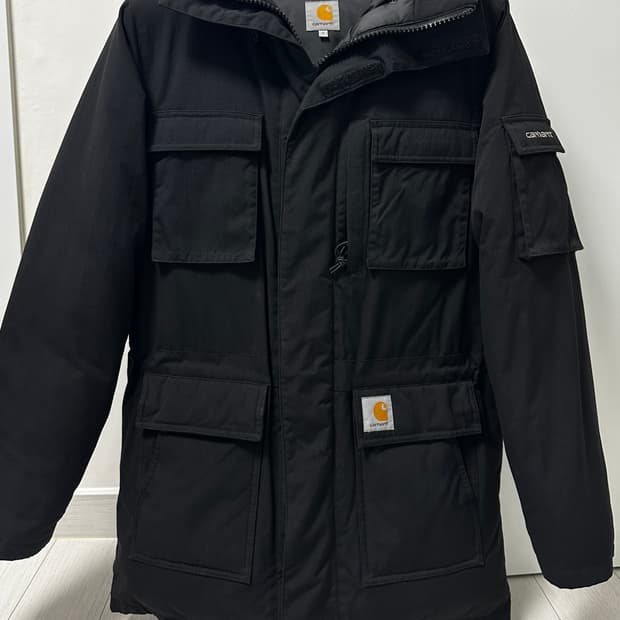 칼하트 WIP 베링 파카 II 블랙 S사이즈