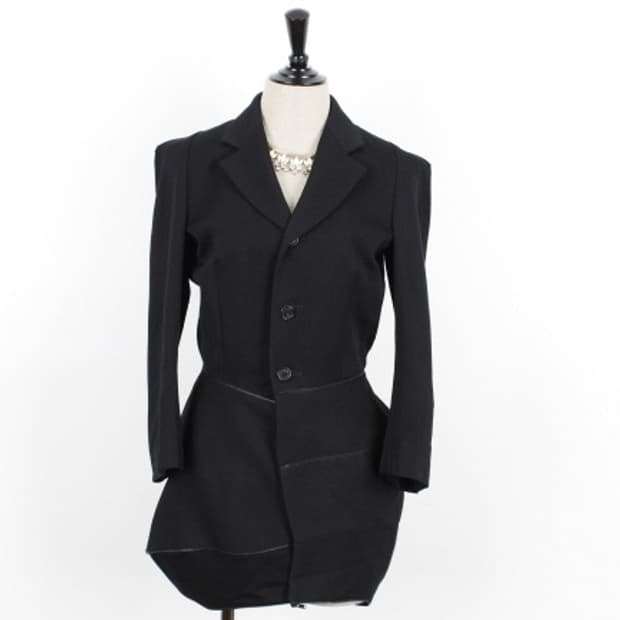 준야 와타나베 꼼데가르송 울 벌룬 자켓