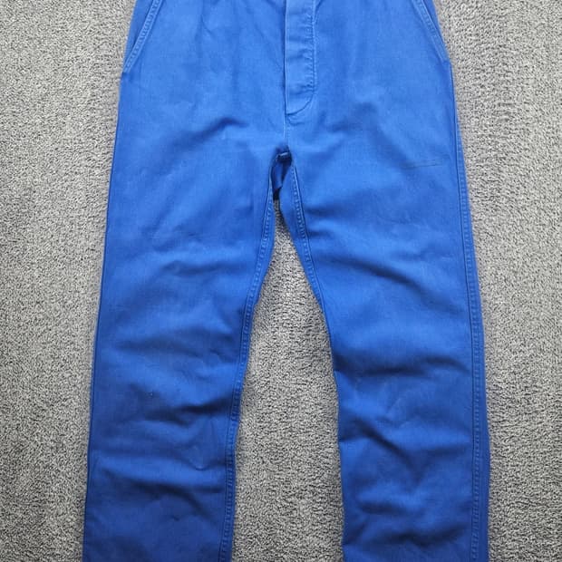 빈티지 버튼플라이 프렌치 워크 팬츠 ( 48 [34"]) / 11553