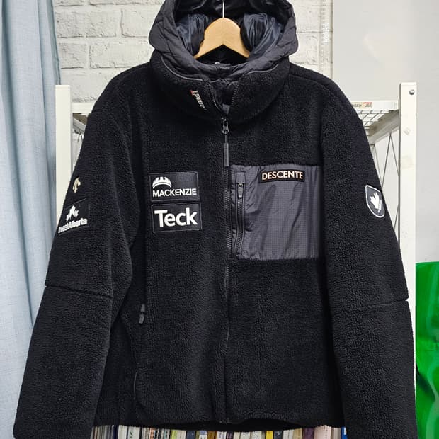 데상트 남성 후리스자켓 105 캐나다 스키크로스 슈퍼 플리스자켓 XD61