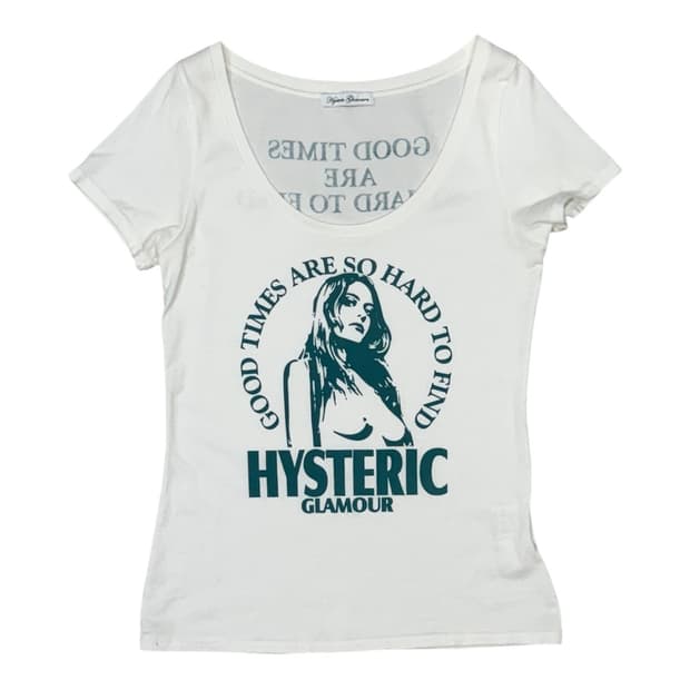 히스테릭 글래머 아카이브 히스걸 반팔 티셔츠