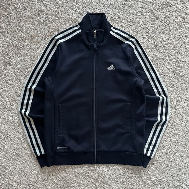 아디다스 ADIDAS 사이드라인 트랙탑 져지 네이비