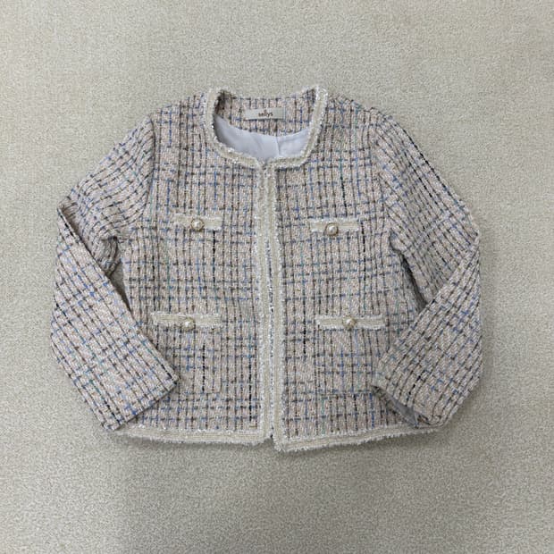 F 샐리 여성 트위드 자켓 0129T1