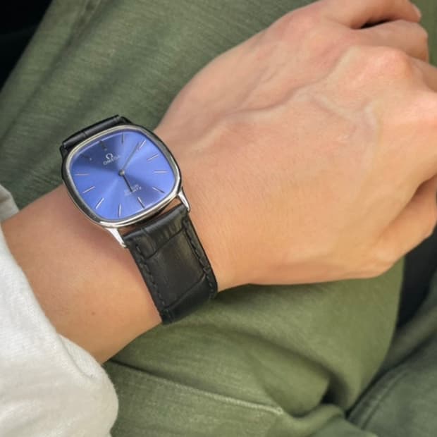 오메가 빈티지시계 드빌 베터리교체완료