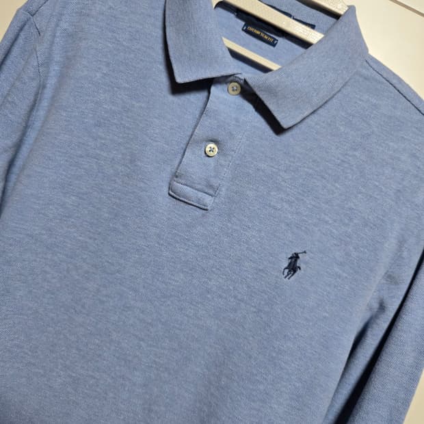 폴로 랄프로렌 남성 커스텀 슬림핏 롱슬리브