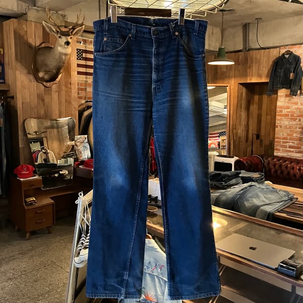 90s USA 빈티지 리바이스 517 부츠컷 데님 팬츠