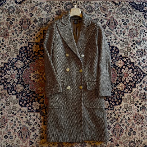 폴로 랄프로렌 트위드 코트 66~77