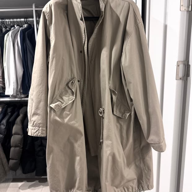 무신사스탠다드 m65 피시테일파카