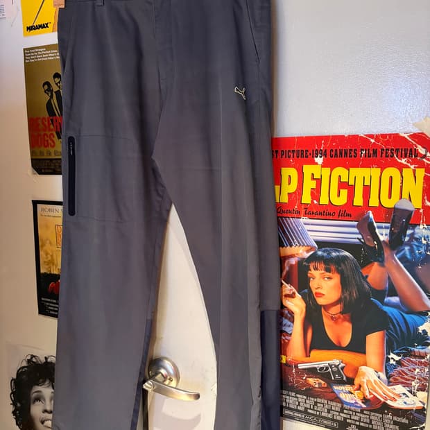 푸마 포켓지퍼 트레이닝팬츠