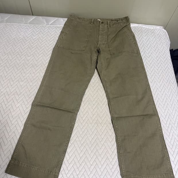 Rrl 헤링본 퍼티그 팬츠 32x32
