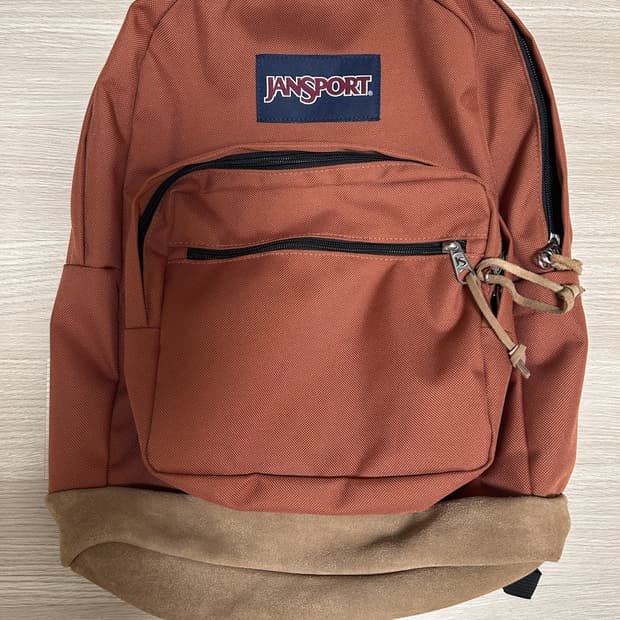 잔스포츠 백팩 brown patina