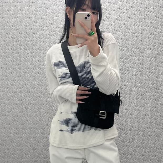 자라 빈티지 모던시크 캐주얼 크로스백 C08276