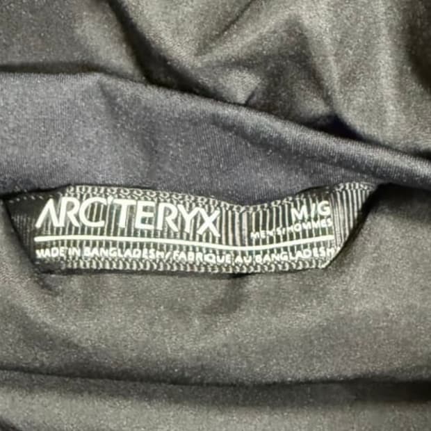 아크테릭스 가품 조심