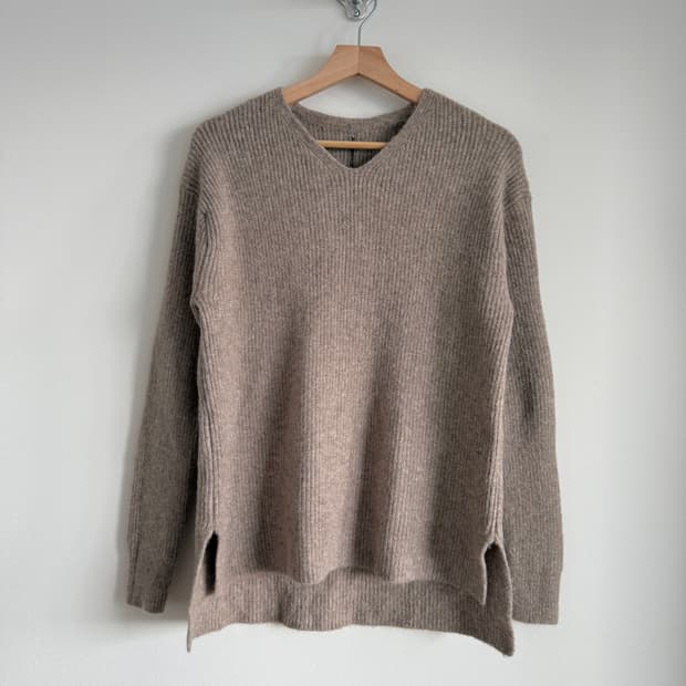 Pre owned 메리노울 니트(택 달린 제품)