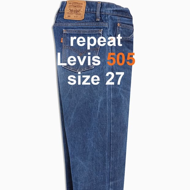 리바이스 505 오렌지탭 27사이즈 OR5052906