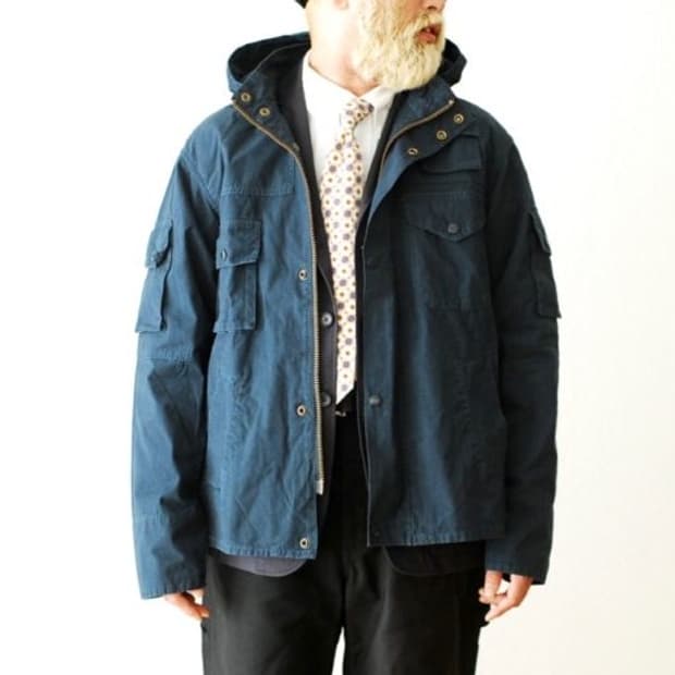 엔지니어드 가먼츠 바버 코웬 네이비