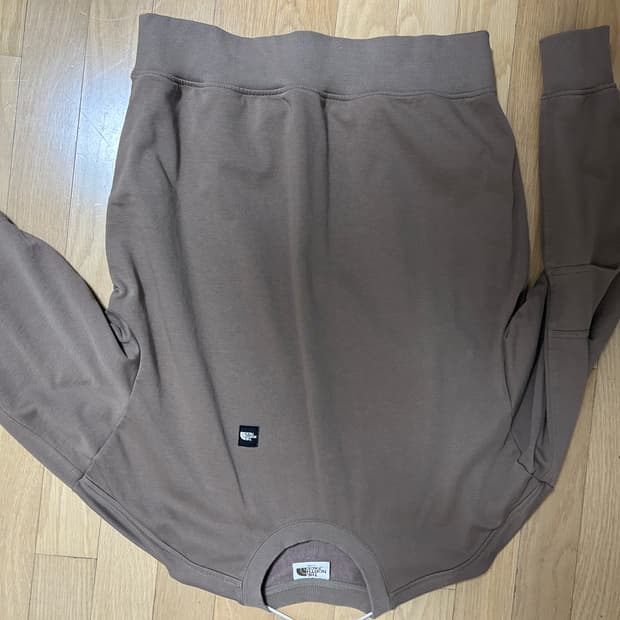 노스페이스 브라운 맨투맨 L