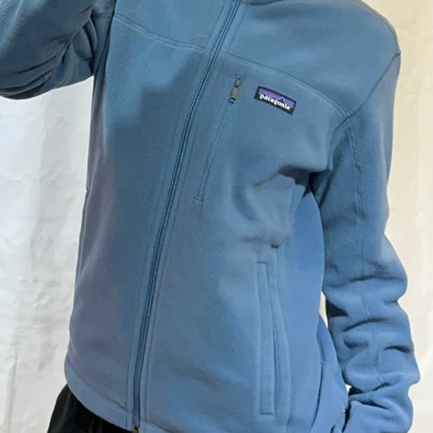파타고니아 블루 후리스