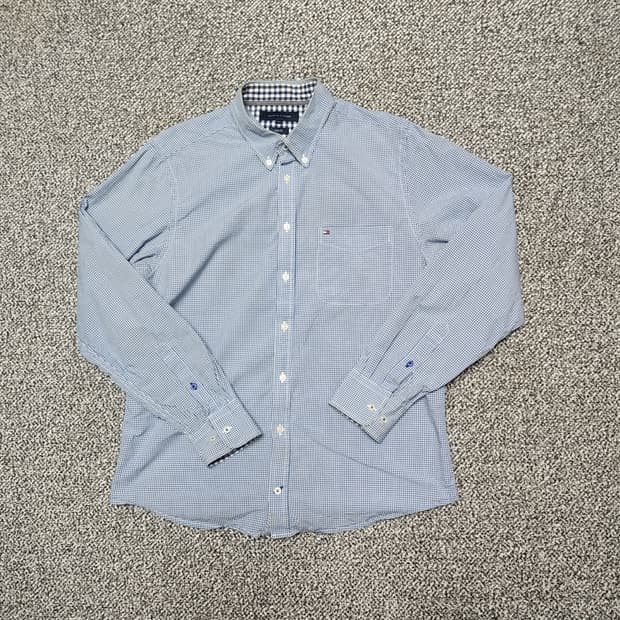 [L] 타미힐피거 슬림핏 체크셔츠 (2909)