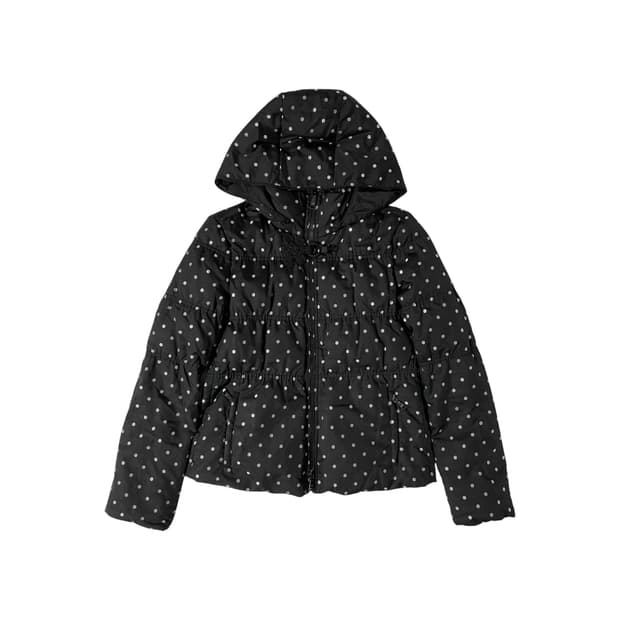 엠포리오 아르마니 폴카 도트 구스다운