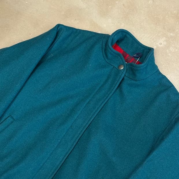 S 엘엘빈 L. L. Bean 그린 울 붐버 자켓