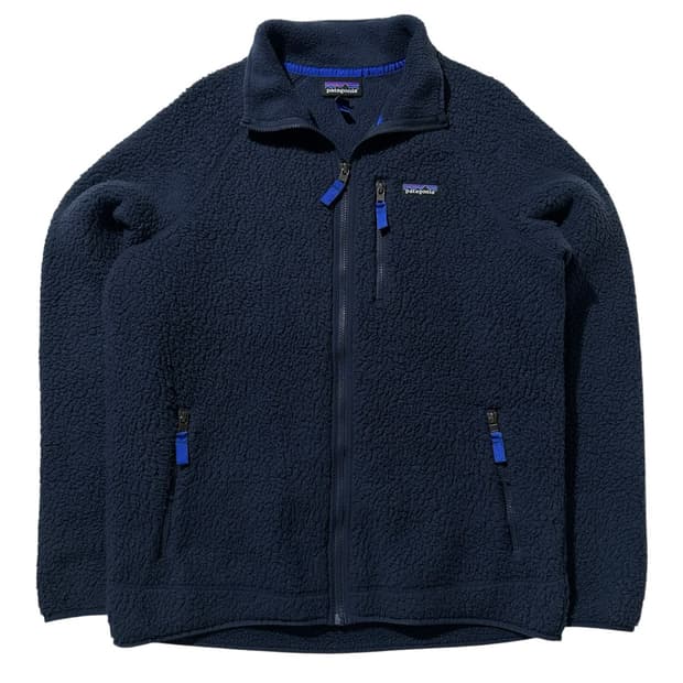 파타고니아 레트로 파일 플리스 후리스 자켓 네이비