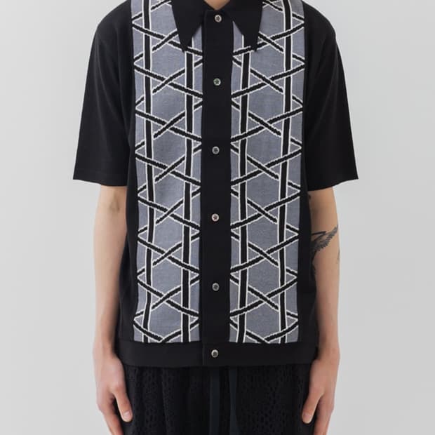 사스콰치패브릭스 패턴 니트