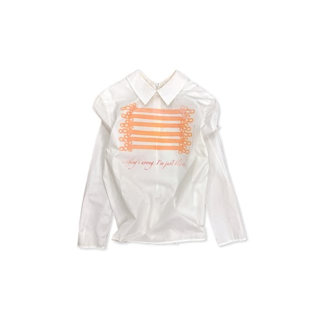 Back Cara Silhouette Napoleon Top