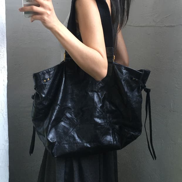 Isabel Marant 이자벨마랑 레더 패치워크 토트백
