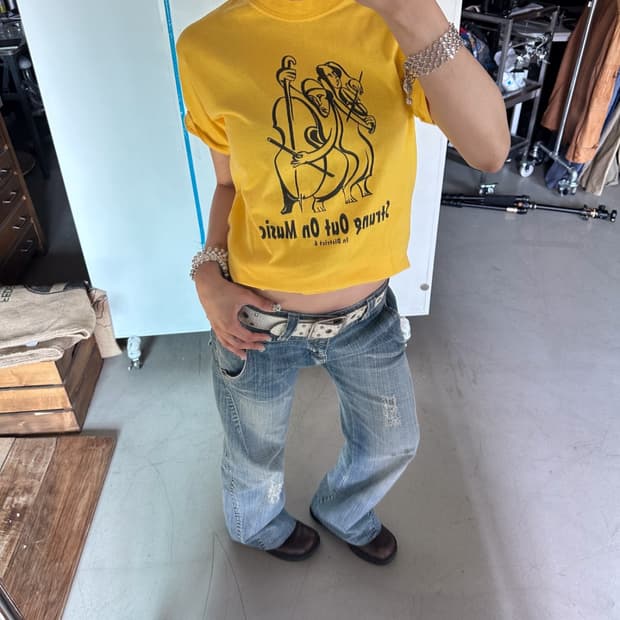 파프제이 빈티지 티셔츠