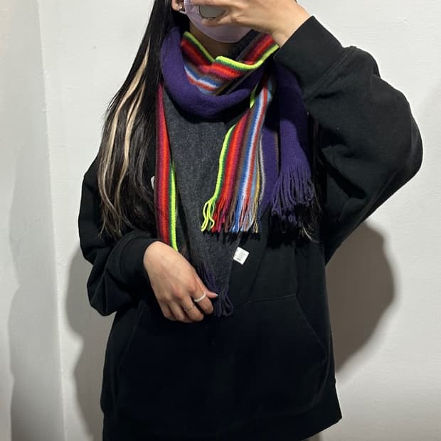 폴스미스 컬러 머플러