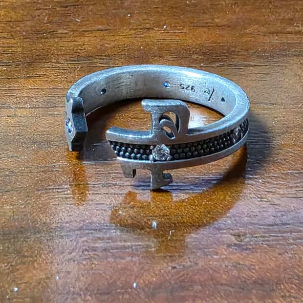 폴리테루 심볼P 실버링 15호