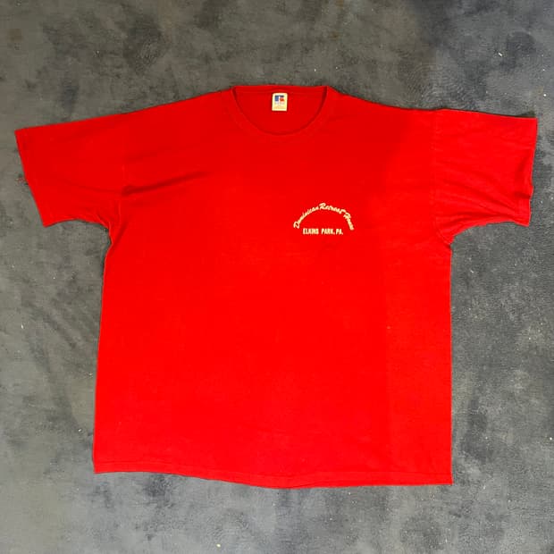 90년대 러셀어센틱 티셔츠(미국제)