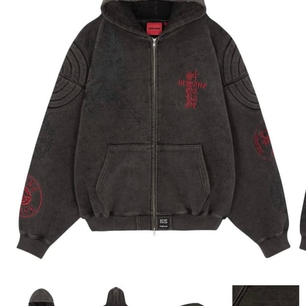 인세인개러지 후드집업 3사이즈