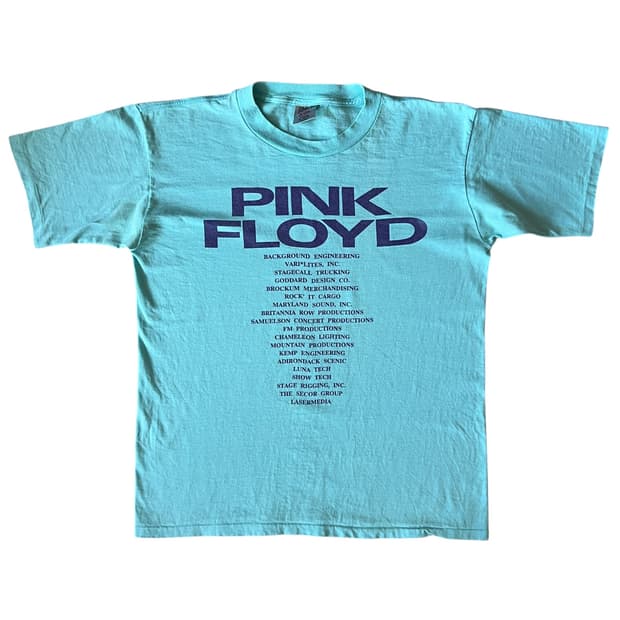 빈티지 90s PINK FLOYD 티셔츠