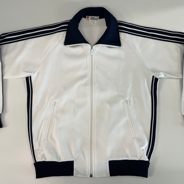 톤보 스포츠 90s 올드 트랙탑 져지 자켓 1990 화이트