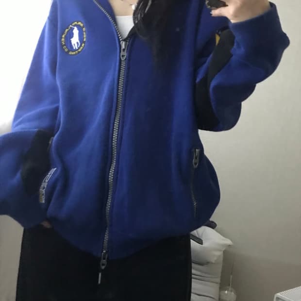 폴로 랄프로렌의 빅포니 넘버링 코튼 집업