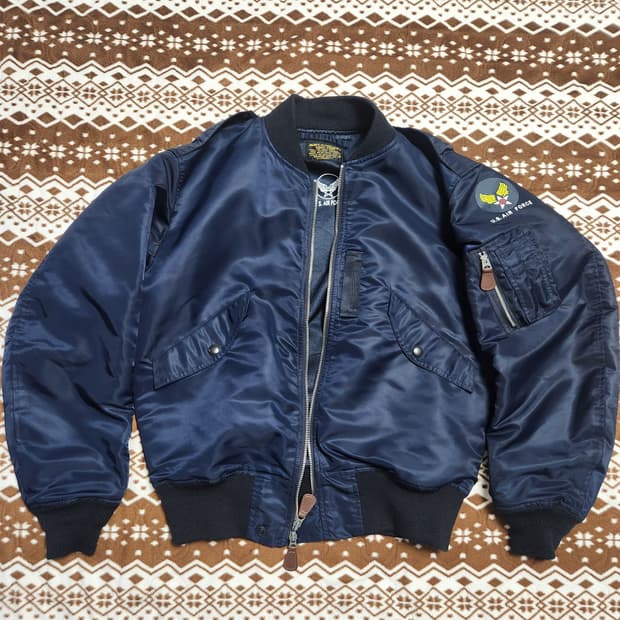 브론슨 L2B MA-1 네이비 Kr ver. 38사이즈