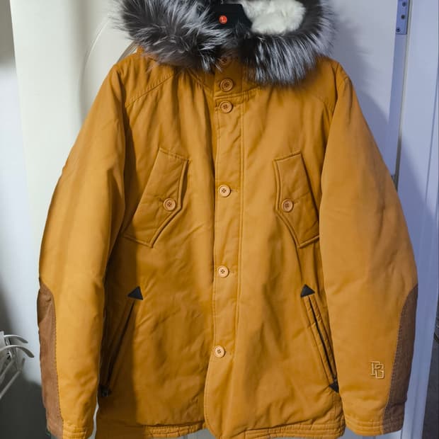 100 파리게이츠 구스다운 패딩 여우털 양털