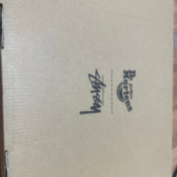 닥터마틴 x 스투시 2295 데콘 블랙 와나마 255