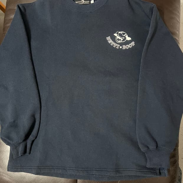 빈티지 베티붑 맨투맨 티셔츠 